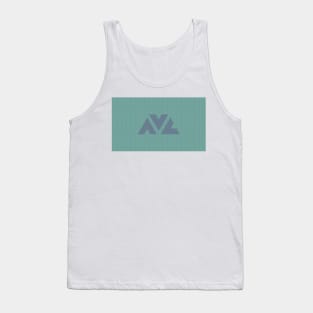 AVL - Asheville NC geometric logo Tank Top